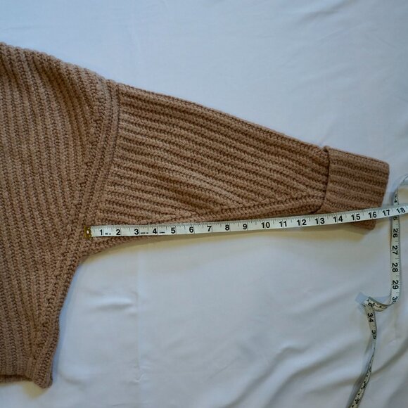 Anthropologie Maeve Athena Sweater Size S - Tan - Picture 16 of 16